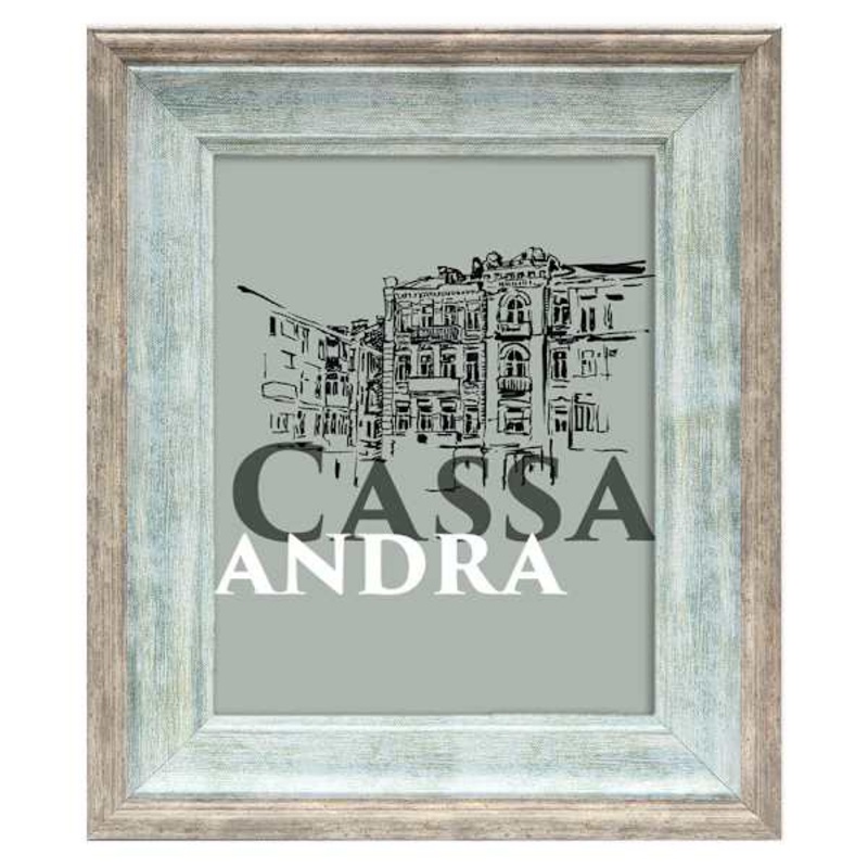 Cassandra Blue & Green Tabletop Picture Frame, 8×10