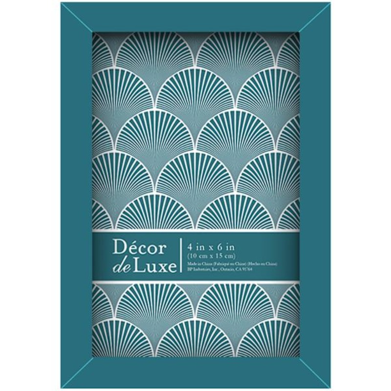 Dark Teal Tabletop Picture Frame, 4×6