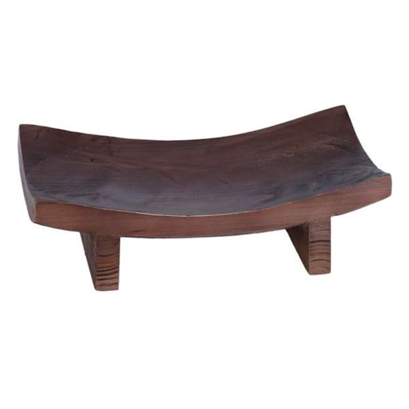 Found & Fable Wood Riser, 11.8×5.5