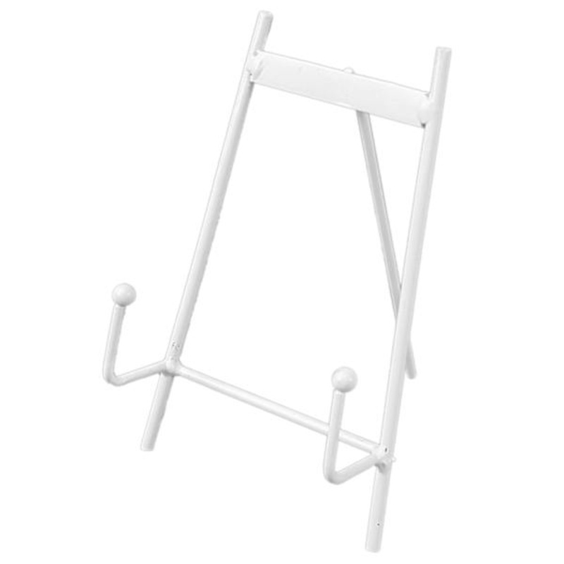 Matte White Square Easel, 7″