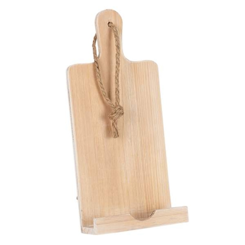 Natural Wood Tabletop Riser Easel, 14″