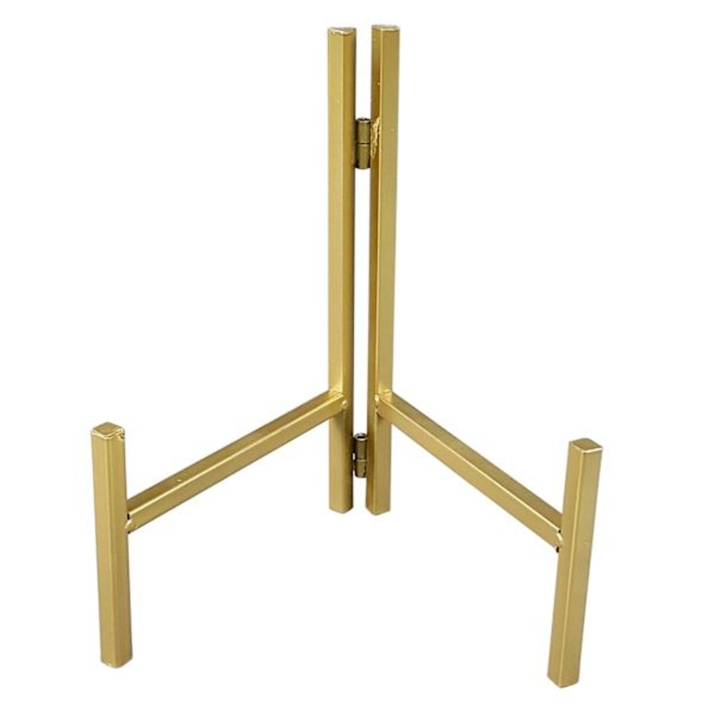 Simple Gold Easel, 10″
