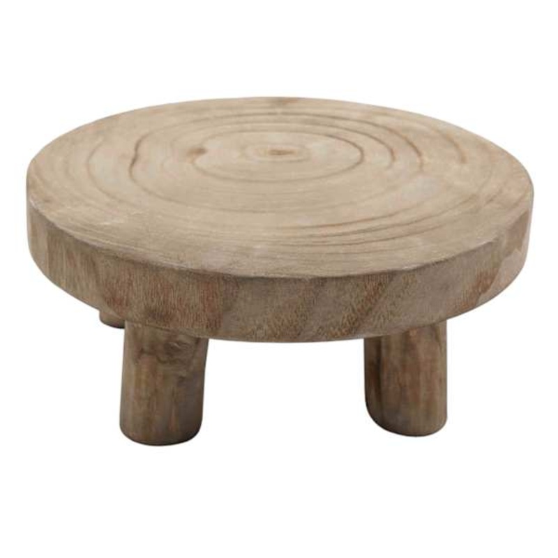 Ty Pennington Dark Brown Wood Riser, 10×4
