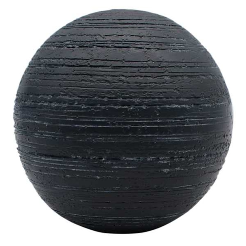 Ty Pennington Grey Textured Orb, 5″