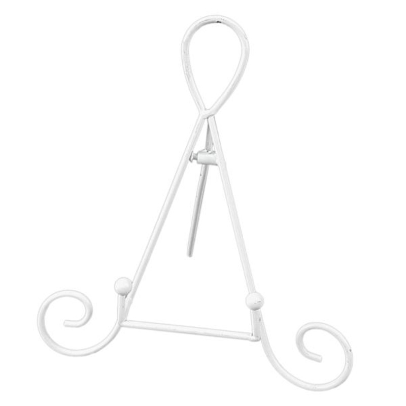 White Loop Easel, 8″