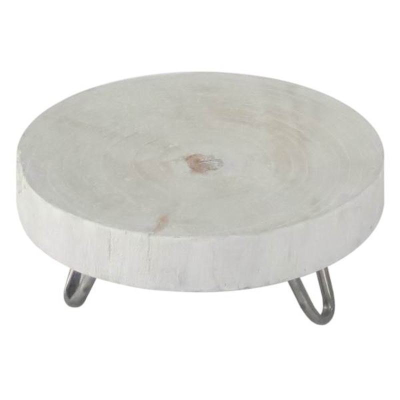 Whitewashed Wooden Riser, 12×5