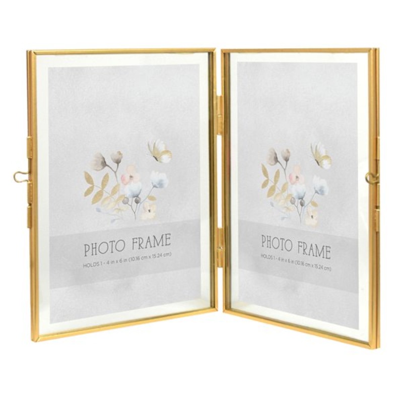 Double Fold Multi Tabletop Picture Frame, 12×8