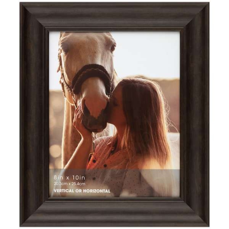 Espresso Scoop Tabletop Picture Frame, 8×10