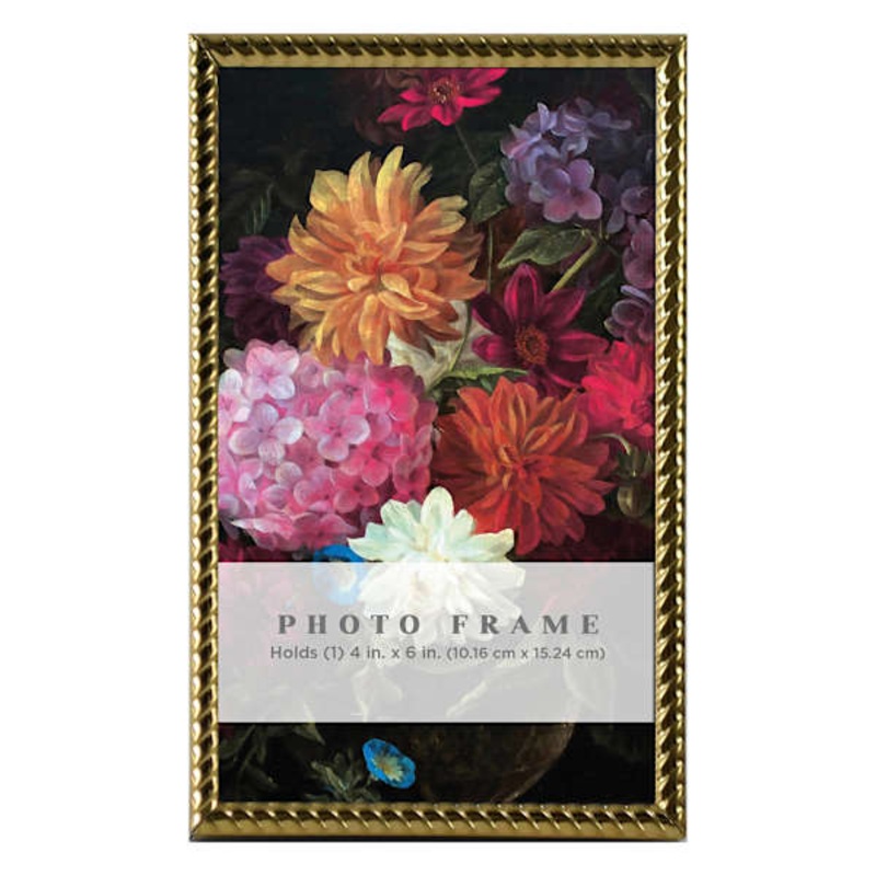 Gold metal Tabletop Frame, 4×6