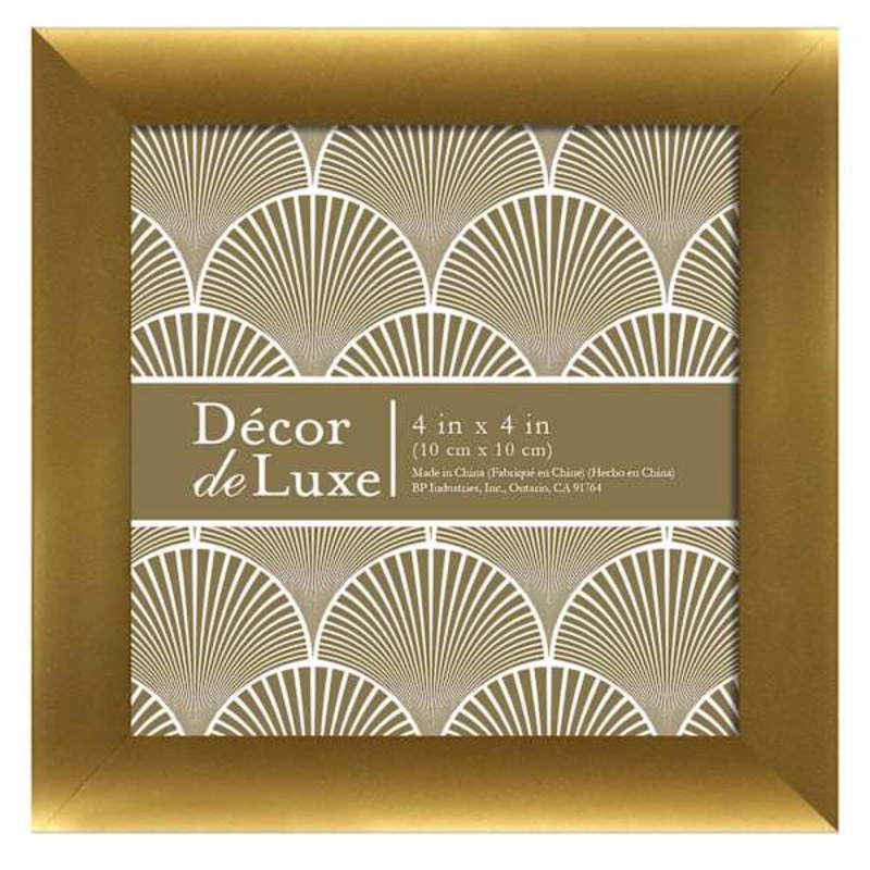 Gold Tabletop Picture Frame, 4″
