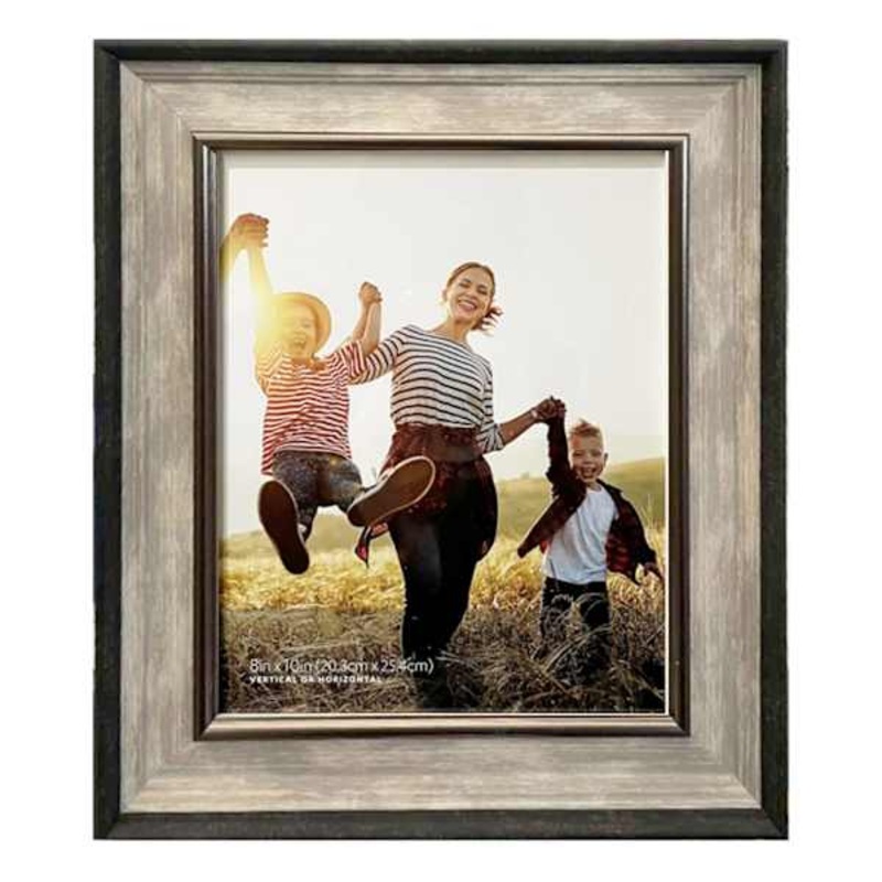 Grey & Black Wash Tabletop Picture Frame, 8×10