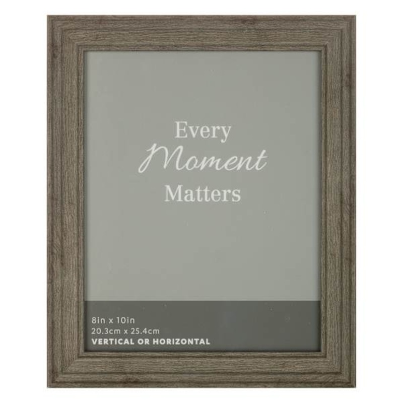 Greywash Narrow Tabletop Picture Frame, 8×10