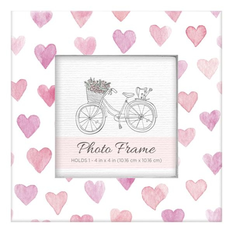 Heart Tabletop Picture Frame, 4″