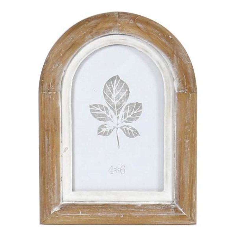 Honeybloom Arch Tabletop Picture Frame, 4×6