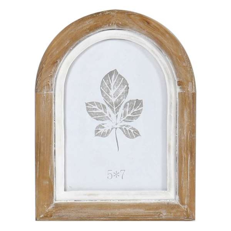 Honeybloom Arch Tabletop Picture Frame, 5×7