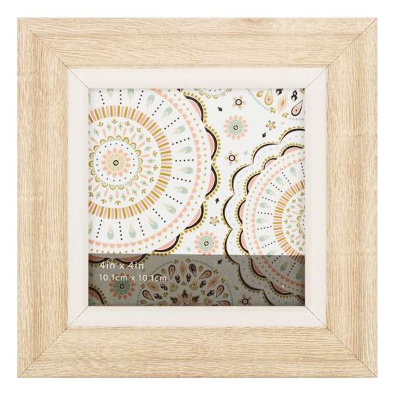 Natural Tabletop Picture Frame, 4″
