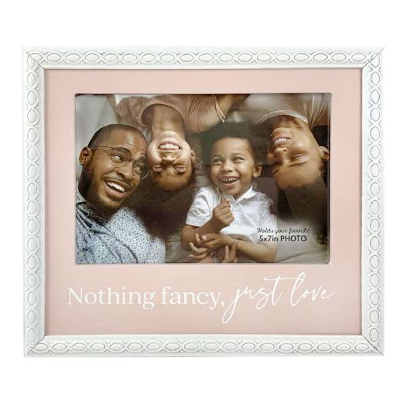 Nothing Fancy Just Love Tabletop Picture Frame, 5×7