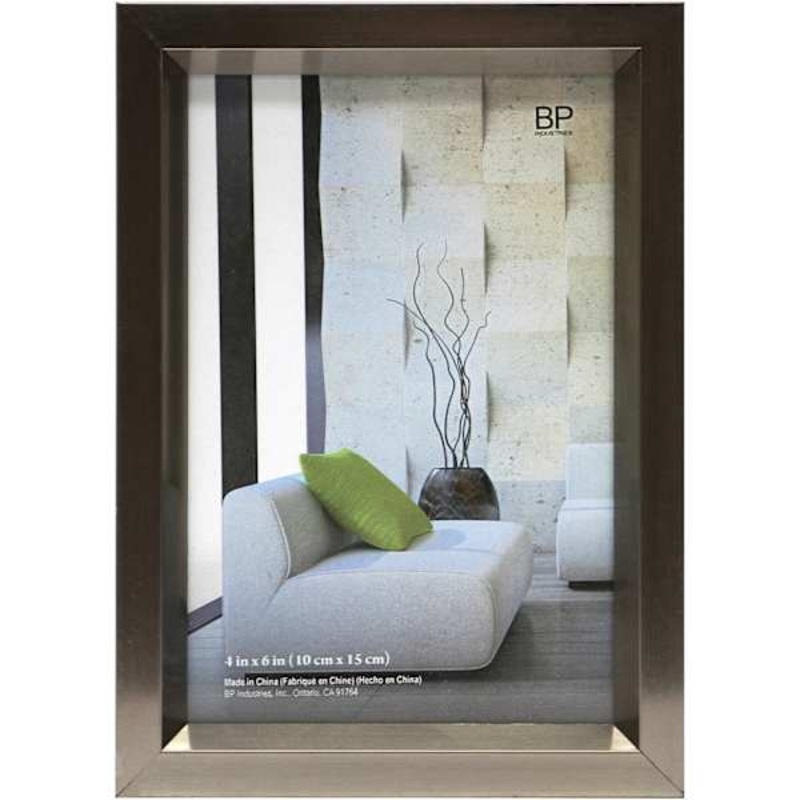 Pewter Tabletop Picture Frame, 4×6