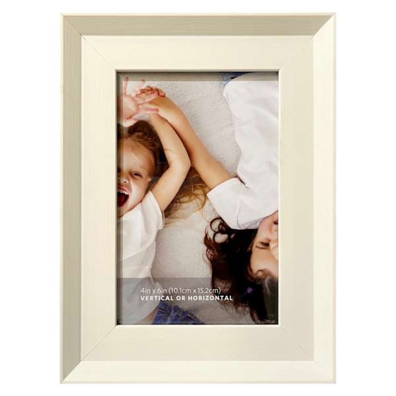 White Photo Picture Frame, 4×6