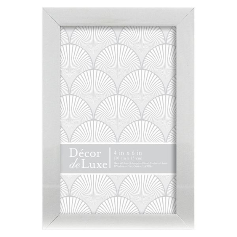 White Tabletop Picture Frame, 4×6