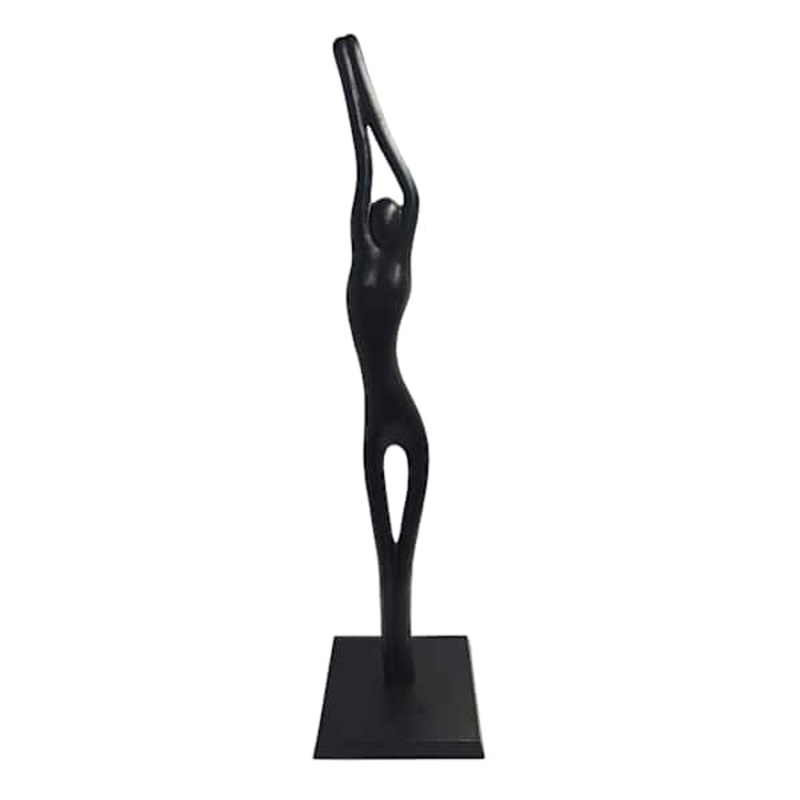 Black Cast Oversized Figural, 41″