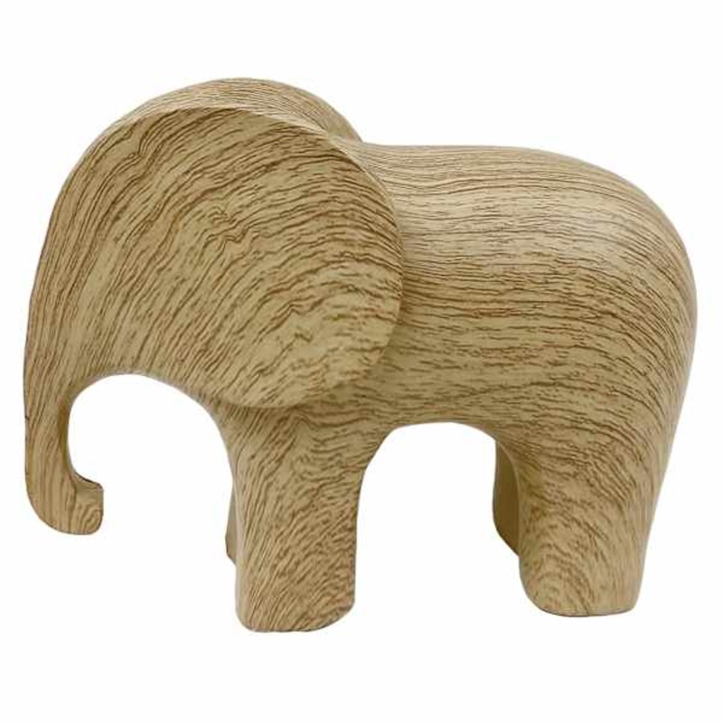 Ceramic Elephant Figurine, 6″