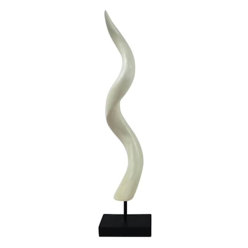 Decorative Horn Figurine, 21″