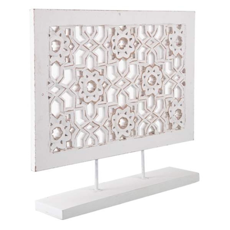 Floral Pedestal Decor, 12.5″