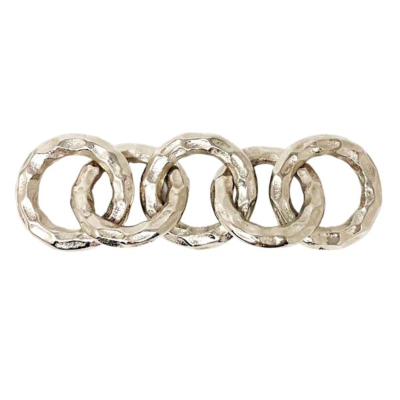 Found & Fable Aluminum 5-Link Chain Decor, 13×4