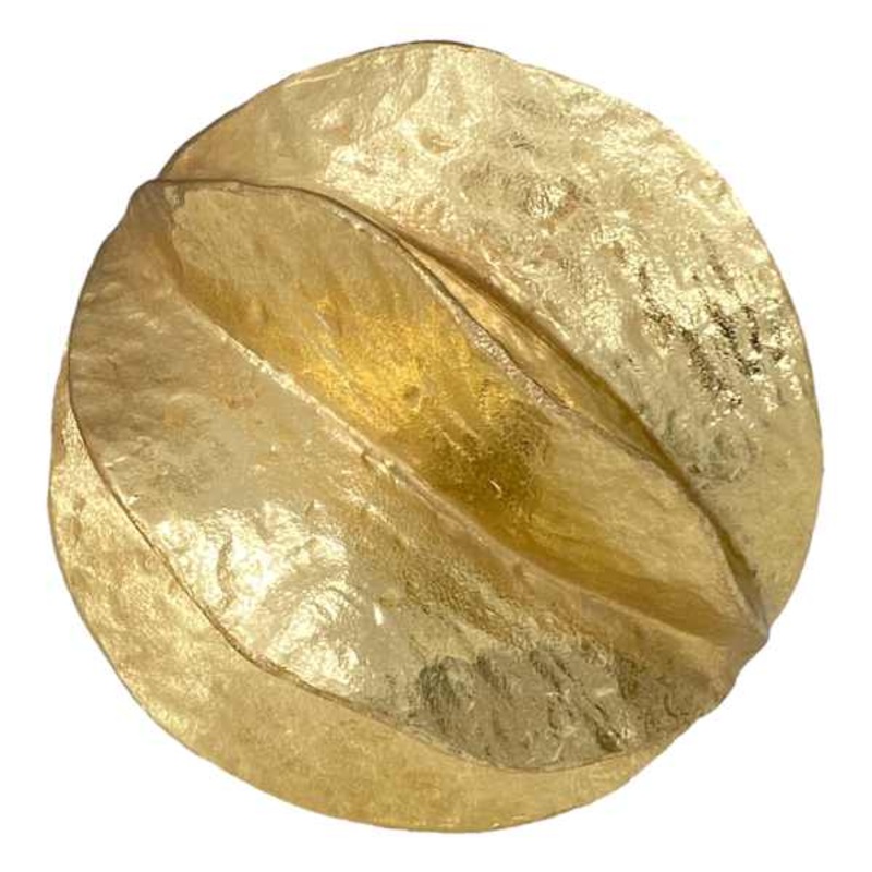 Found & Fable Gold Star Fruit Figurine, 4.5″