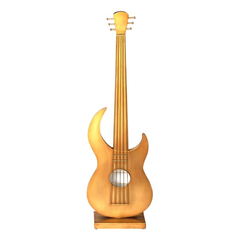 Gold Metal Guitar, 38″