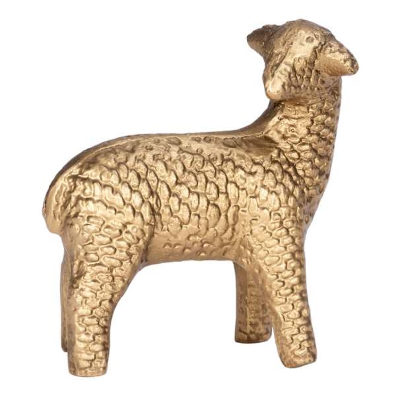 Gold Metal Lamb, 6″