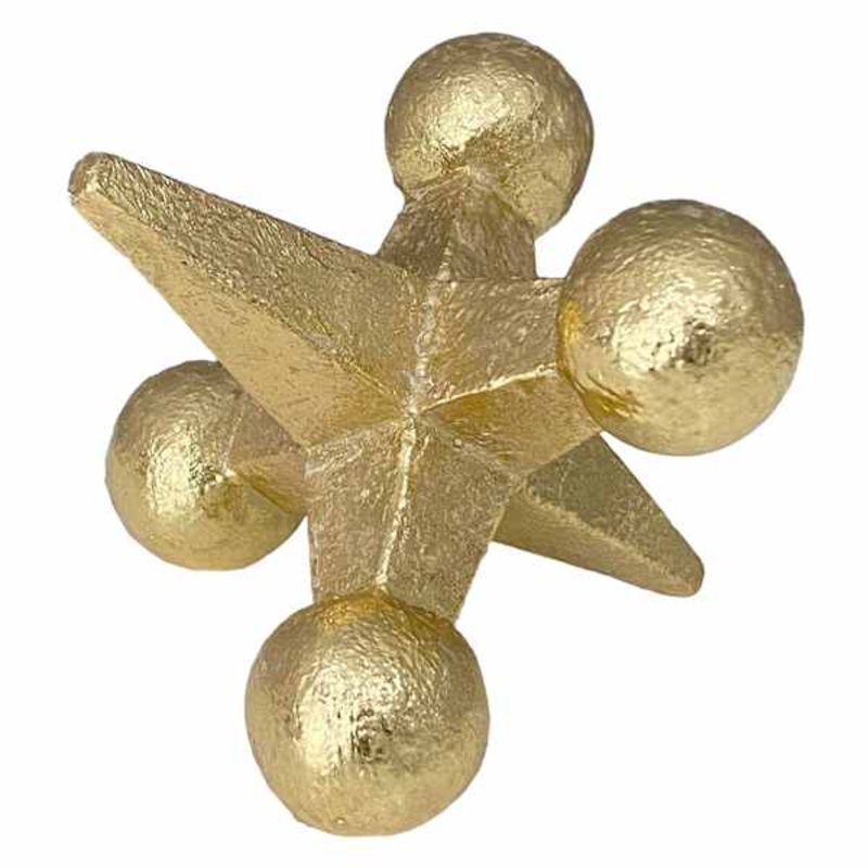 Gold Resin Jack Figurine, 3.5″