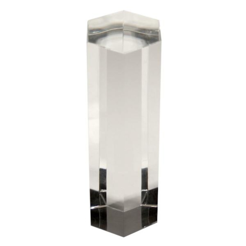 Glass Crystal Pillar, 6″