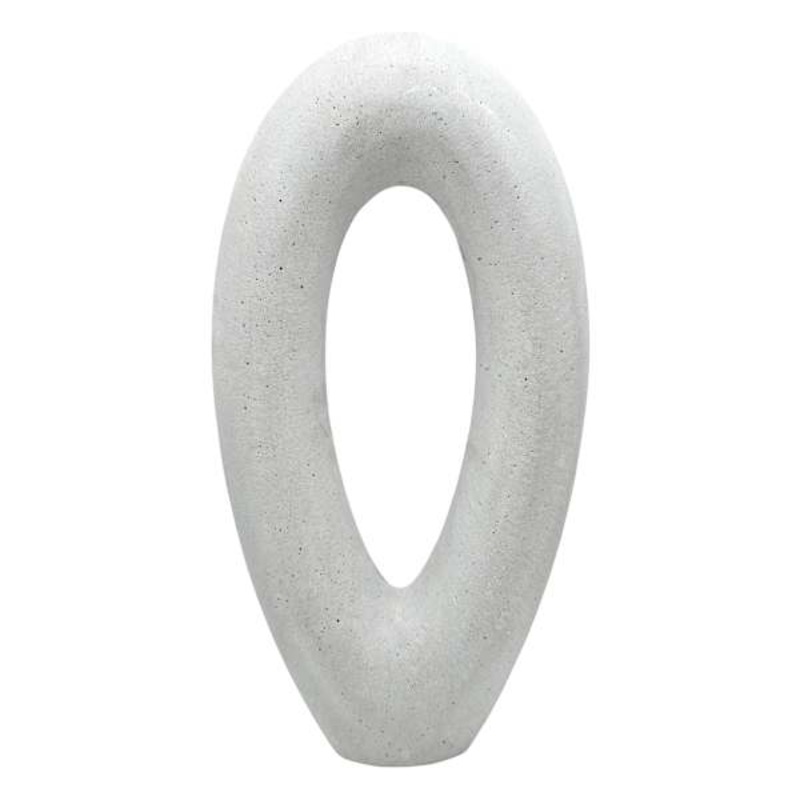 Grey Figurals Abstract Decor, 15.7″
