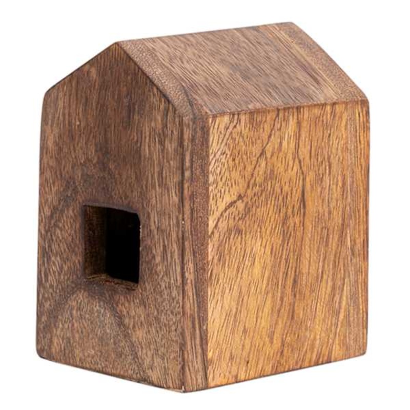 Honeybloom Wooden Decorative House, 4″