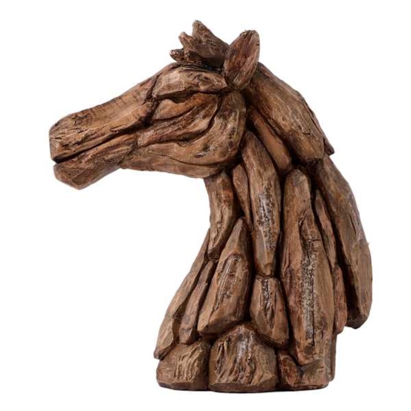 Horse Head Decor, 7″