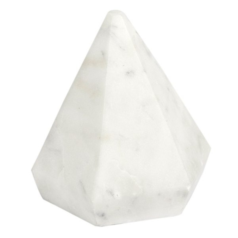 Light Neutral Diamond Marble Decor, 4″
