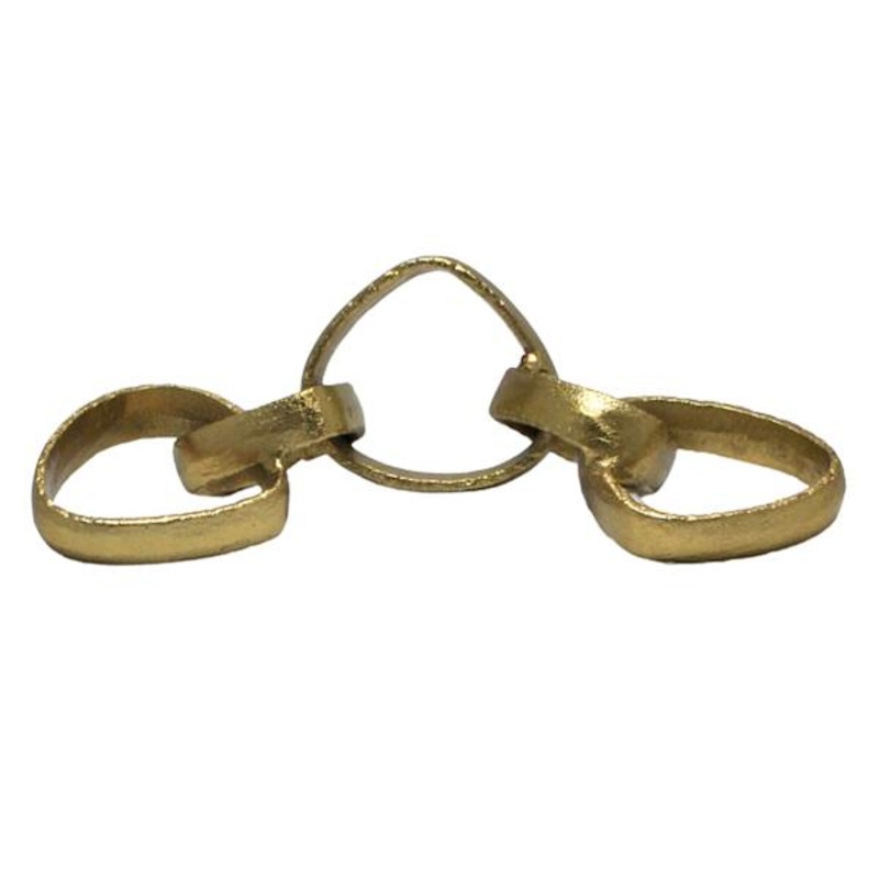 Metal Link Chain Decor, 10.8″