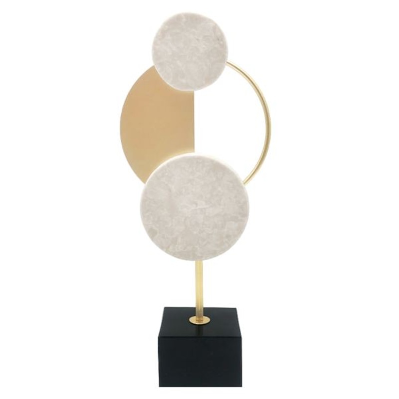 Metal & Marble Decor, 10.3″