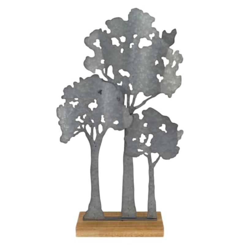 Metal Tree on Stand, 29.5″