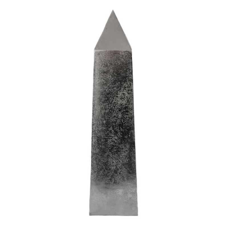 Metallic Obelisk Decor, 29″