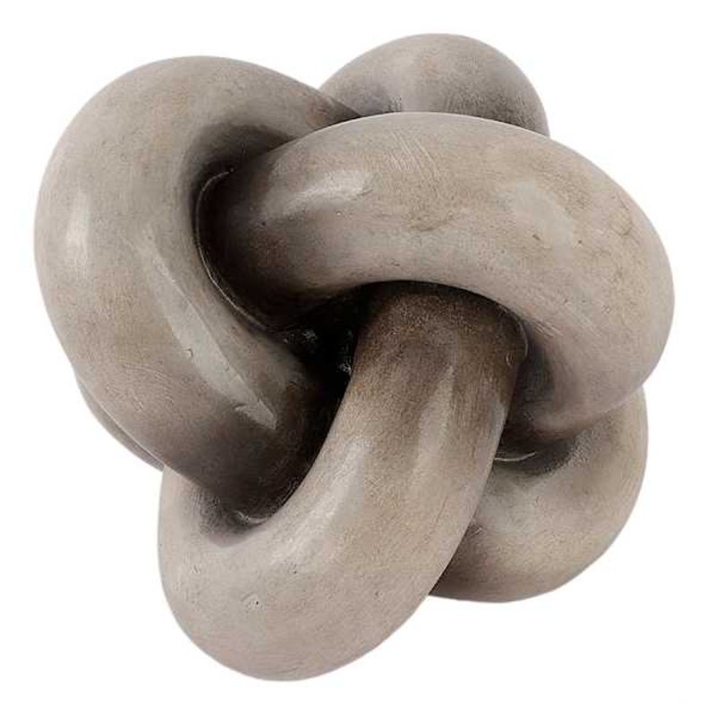 Neutral Chain Link Decor, 6″
