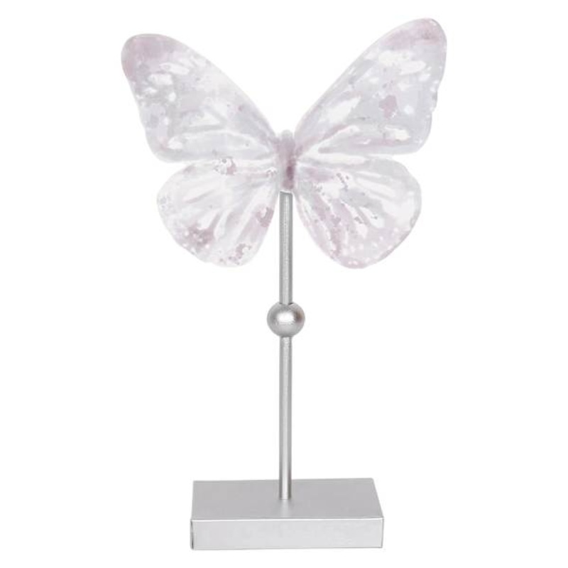 Printed Butterfly on Stand, 16″