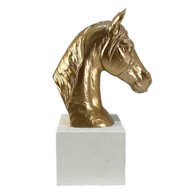 Providence Golden Horse Decor, 8.5″