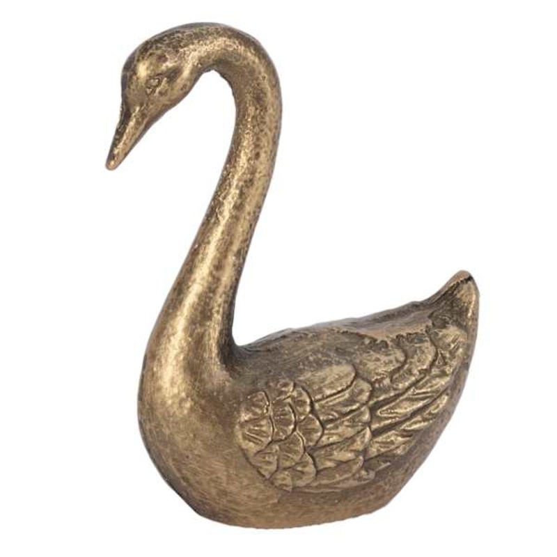 Providence Swan Metal Table Decor, 5″