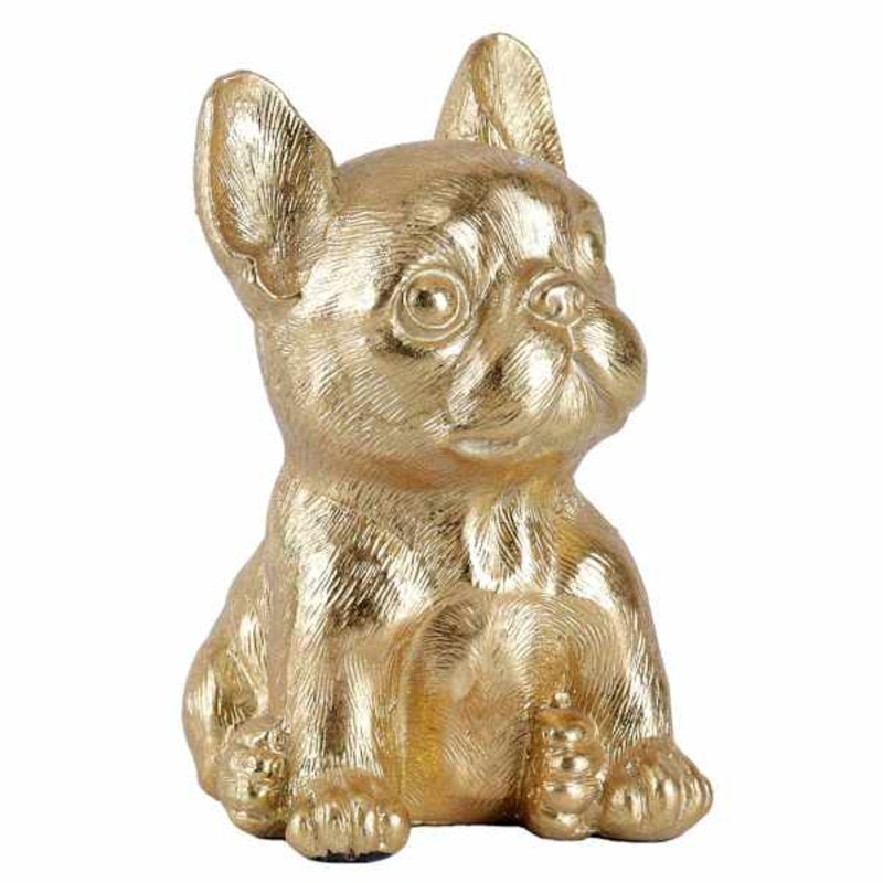 Shiny Gold French Bulldog, 4″