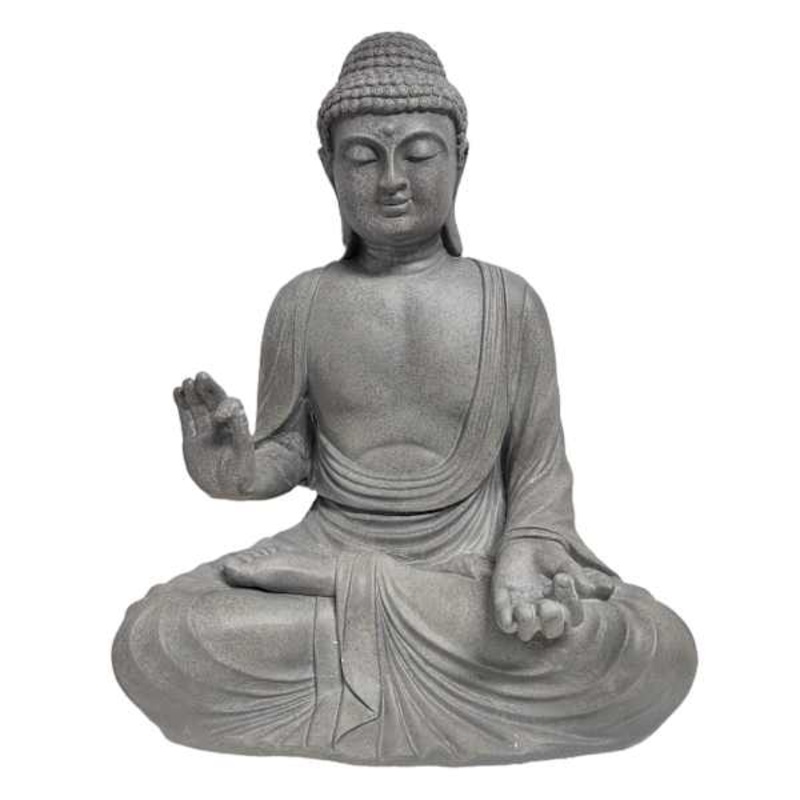 Sitting Buddha Figurine, 18″