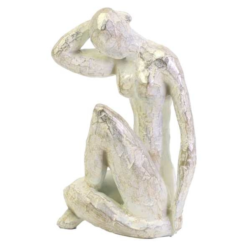 Sitting Woman Figurine, 6×8