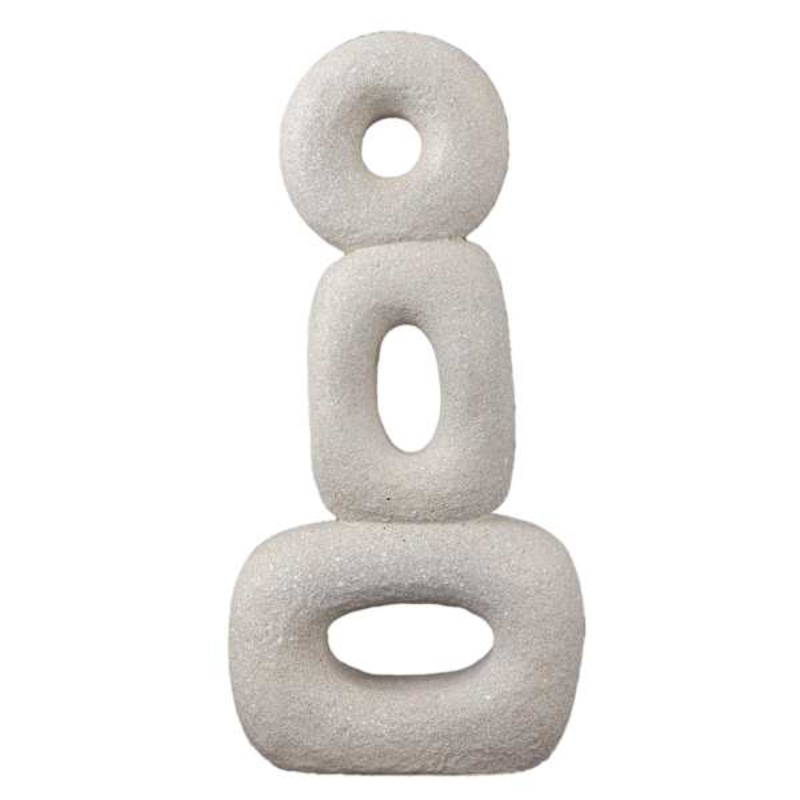 Stacked Stone Figurine, 15.5″